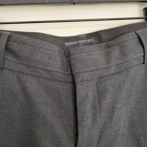 Banana Republic Bootcut Ryan Pants in Charcoal - Picture 3 of 7